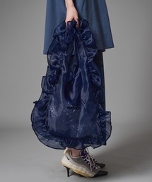 NON TOKYO（ノントーキョー）の「SHEER FRILL BAG(L)（ショルダーバッグ）」