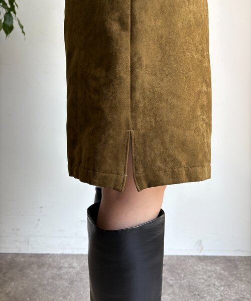 DouDou（ドゥドゥ）の「【セットアップ対応】フェイクスエードショートパンツ（その他パンツ・レディース・カーキ/キャメル・FREE）」の20枚目の写真