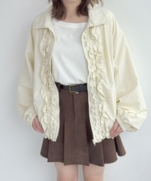 frunco（フランコ）の「フリルブルゾン（ブルゾン）」