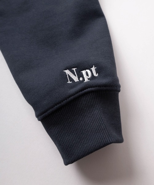 SlashDate(スラッシュデイト)の「【84】フレンチロゴ刺繍 裏毛 クルーネックスウェット(スウェット・メンズ・アッシュグレー/ブラック系その他/ブラック/ライトグレー/ブラウン/ネイビー・M/L)」の10枚目の写真