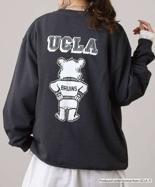 セール】UCLA DOUBLEｰSIDED PRINTING CREW SWEAT ビックシルエット2026