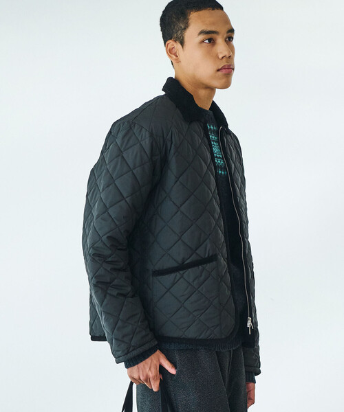 ラベンハム　 ジャンパー　ジャケット LAVENHAM コート ジャケット BIG QUILT LONGLINE BRUNDON MENS