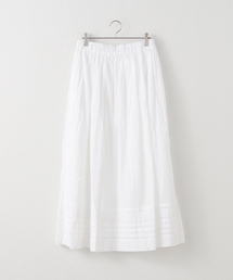 soil | 【SOIL/ソイル】60s CAMBRIC PLAIN LACE GATHERED SK(スカート)