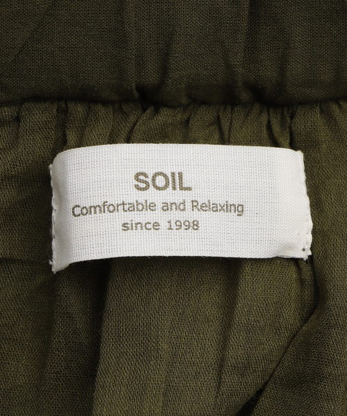 soil（ソイル）の「【SOIL/ソイル】60s CAMBRIC PLAIN LACE GATHERED SK（スカート・レディース・カーキ/ホワイト・2）」の9枚目の写真
