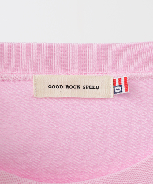 GOOD ROCK SPEED(グッドロックスピード)の「GOOD ROCK SPEED / グッドロックスピード / Casper(スウェット・レディース・ピンク・SMALL)」の6枚目の写真