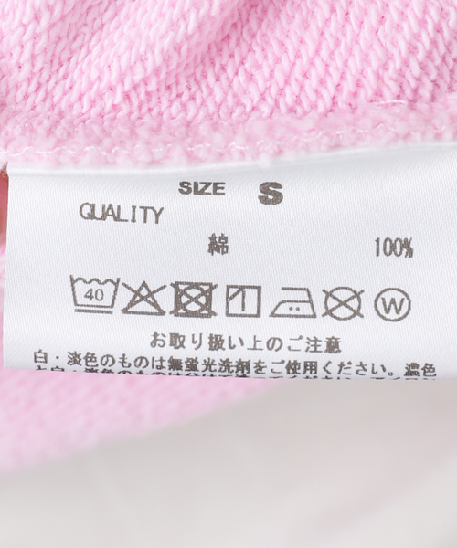 GOOD ROCK SPEED(グッドロックスピード)の「GOOD ROCK SPEED / グッドロックスピード / Casper(スウェット・レディース・ピンク・SMALL)」の7枚目の写真