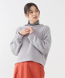 MELROSE claire | 【モール糸ボトルネックニットプルオーバー】(ニット/セーター)