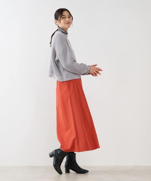 MELROSE claire（メルローズ クレール）の「【モール糸ボトルネックニットプルオーバー】（ニット/セーター・レディース・ピンク/アイボリー/グレー/ブルー・FREE）」の12枚目の写真