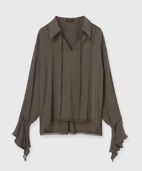 ヴォランカフスブラウス（シャツ/ブラウス）｜anuans（アニュアンス