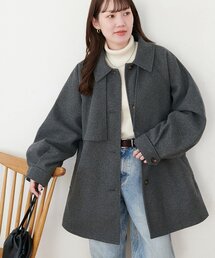 【WEB限定】2WAYカラーミドルコート