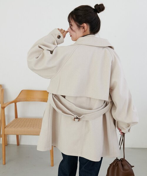 ☆*☆様 新品⭐︎ チェスティ　3wayパデットミドルコート　ホワイト　1サイズ セール】【WEB限定】2WAYカラーミドルコート（その他アウター