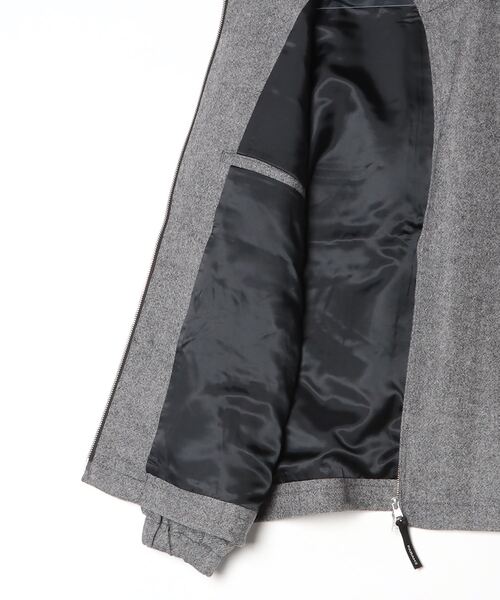 FARAH（ファーラー）の「FARAH Stand Collar Zip Up Blouson FR0502-M1009（ブルゾン・メンズ・グレー・MEDIUM）」の3枚目の写真