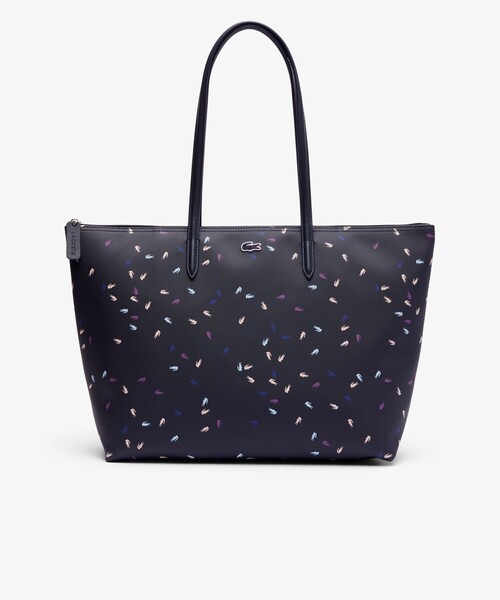 LACOSTE（ラコステ）の「ホリデー マルチカラーワニロゴプリントトートバッグ（トートバッグ・レディース・ダークネイビー・FREE）」の2枚目の写真