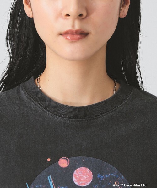 Ray BEAMS（レイビームス）の「【別注】GOOD ROCK SPEED / STAR WARS / ロングスリーブ Tシャツ（Tシャツ/カットソー・レディース・ホワイト/ブラック・ONE SIZE）」の18枚目の写真