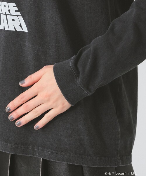 Ray BEAMS（レイビームス）の「【別注】GOOD ROCK SPEED / STAR WARS / ロングスリーブ Tシャツ（Tシャツ/カットソー・レディース・ホワイト/ブラック・ONE SIZE）」の19枚目の写真