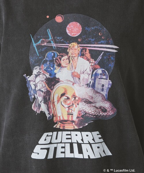 Ray BEAMS（レイビームス）の「【別注】GOOD ROCK SPEED / STAR WARS / ロングスリーブ Tシャツ（Tシャツ/カットソー・レディース・ホワイト/ブラック・ONE SIZE）」の20枚目の写真