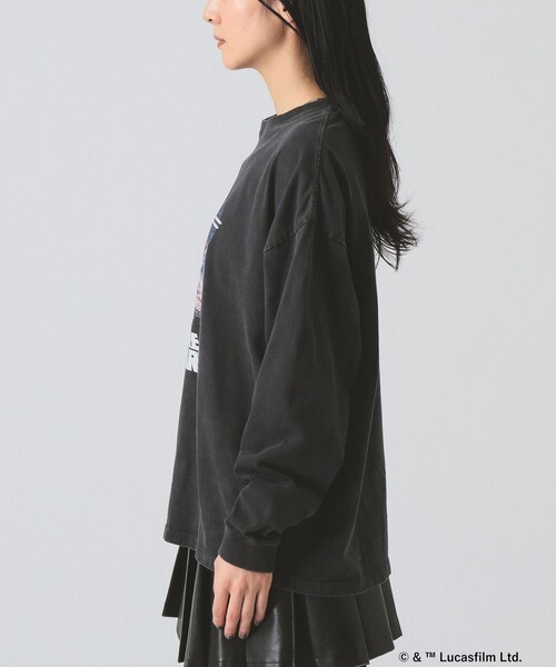 Ray BEAMS（レイビームス）の「【別注】GOOD ROCK SPEED / STAR WARS / ロングスリーブ Tシャツ（Tシャツ/カットソー・レディース・ホワイト/ブラック・ONE SIZE）」の22枚目の写真