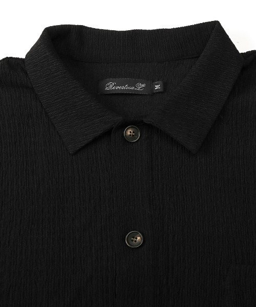 LUXSTYLE(ラグスタイル)の「楊柳レギュラーカラー長袖シャツ(シャツ/ブラウス・メンズ・アッシュブラウン/グレイッシュベージュ/ブラック/ブルーグレー・M/L)」の22枚目の写真