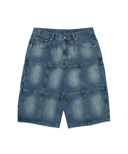 WKNDRS(ウィーキャンドース)の「PATCH WORK DENIM SHORTS (DENIM)(その他パンツ・レディース・その他・MEDIUM/LARGE/X-LARGE)」の1枚目の写真