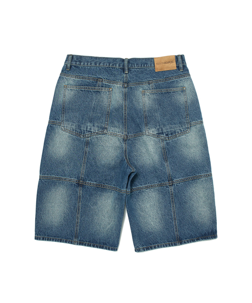 WKNDRS(ウィーキャンドース)の「PATCH WORK DENIM SHORTS (DENIM)(その他パンツ・レディース・その他・MEDIUM/LARGE/X-LARGE)」の2枚目の写真