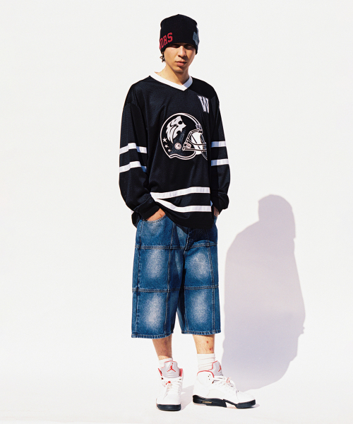 WKNDRS(ウィーキャンドース)の「PATCH WORK DENIM SHORTS (DENIM)(その他パンツ・レディース・その他・MEDIUM/LARGE/X-LARGE)」の7枚目の写真