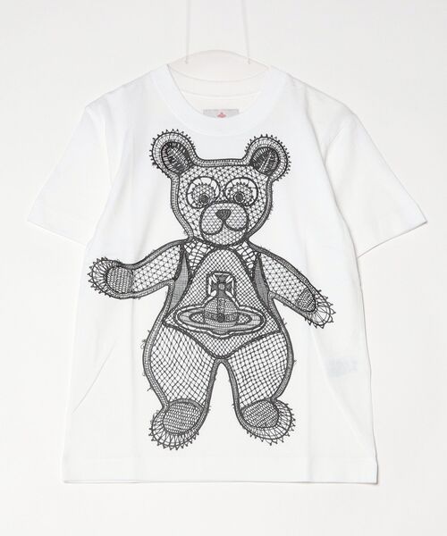 Vivienne Westwood MAN（ヴィヴィアンウエストウッドマン）の「LACE TEDDY RELAX T-SHIRT（Tシャツ/カットソー・メンズ・バーガンディー/ブラック/ホワイト・XS/S/M/L）」の2枚目の写真