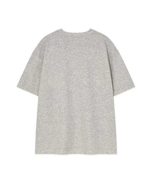 Wacky WiLLy(ワッキーウィリー)の「キキ ダブルワッペン 半袖Tシャツ グレー(Tシャツ/カットソー・レディース・その他・SMALL/MEDIUM/LARGE/X-LARGE/XX-LARGE/X-SMALL)」の2枚目の写真