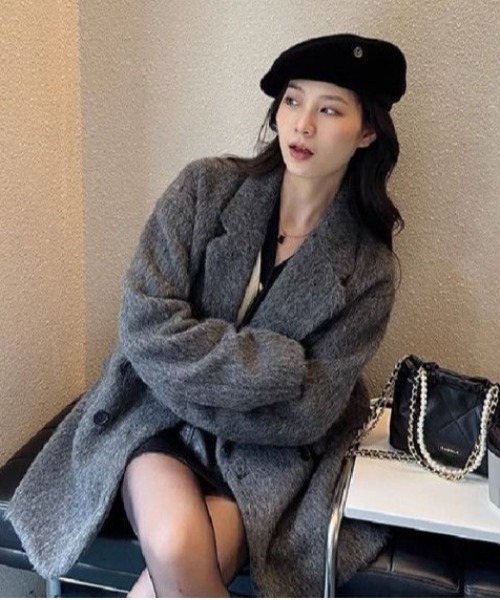 ウールライクオーバーサイズテーラードジャケット（テーラード