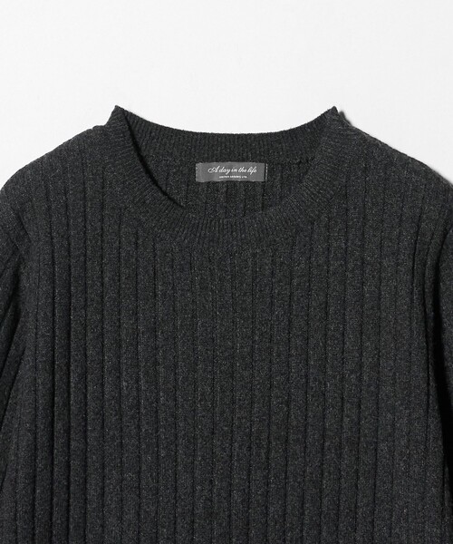 A DAY IN THE LIFE UNITED ARROWS（アデイインザライフユナイテッドアローズ）の「メランジ フェザーベスト＋リブワンピース  ‐ウォッシャブル‐＜A DAY IN THE LIFE＞（ワンピース・レディース・ライトグレー/ダークグレー/ベージュ・FREE）」の14枚目の写真