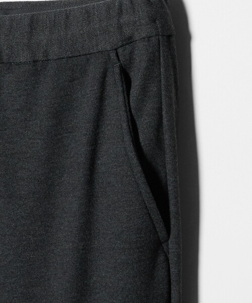 A DAY IN THE LIFE UNITED ARROWS(アデイインザライフユナイテッドアローズ)の「ウールブレンド ダブルジャガード イージーパンツ<A DAY IN THE LIFE>(スラックス・メンズ・ダークブラウン/ダークグレー/ネイビー・L/M/S)」の6枚目の写真