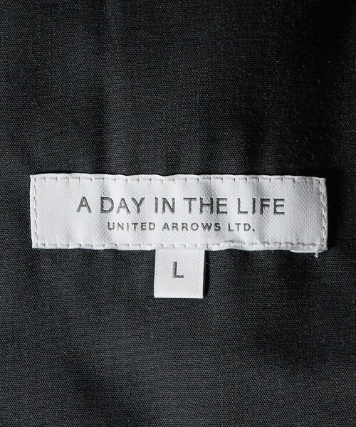 A DAY IN THE LIFE UNITED ARROWS(アデイインザライフユナイテッドアローズ)の「ウールブレンド ダブルジャガード イージーパンツ<A DAY IN THE LIFE>(スラックス・メンズ・ダークブラウン/ダークグレー/ネイビー・L/M/S)」の19枚目の写真