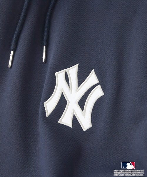 MLB(メジャーリーグベースボール)の「【MLB/メジャーリーグベースボール】裏起毛 バックロゴ フーディー プルオーバーパーカー(パーカー・メンズ・杢グレー/ブラウン/ネイビー・MEDIUM/LARGE/X-LARGE)」の13枚目の写真