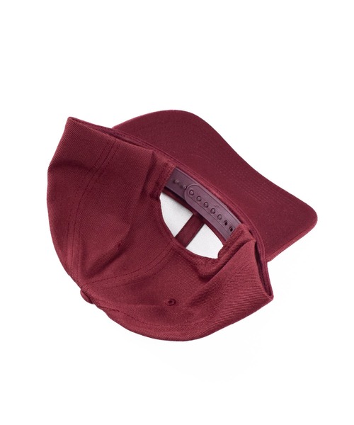 FLEXFIT（フレックスフィット）の「【PH3】【FLEXFIT/フレックスフィット】Yupoong Premium Curved Visor Snapback 6789M（キャップ・メンズ・ヘザーグレー/マルーン・FREE）」の18枚目の写真