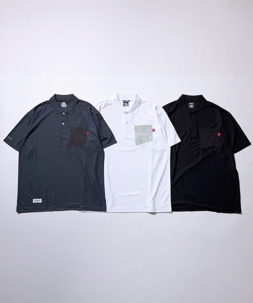 VIRGOwearworks（ヴァルゴウェアワークス）の「DRY MOTION POLO（ポロシャツ・メンズ・ホワイト/ブラック/チャコールグレー・2/3/4）」の8枚目の写真