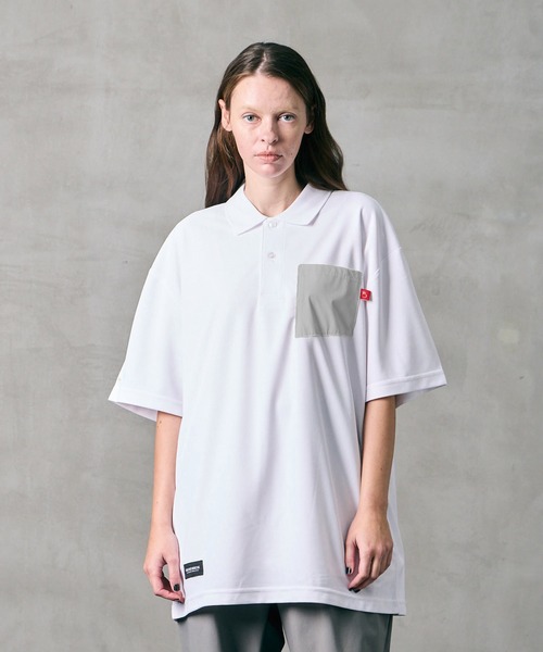 VIRGOwearworks（ヴァルゴウェアワークス）の「DRY MOTION POLO（ポロシャツ・メンズ・ホワイト/ブラック/チャコールグレー・2/3/4）」の12枚目の写真