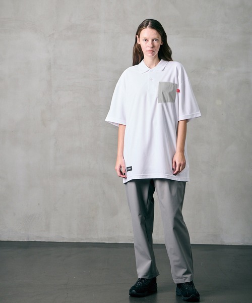 VIRGOwearworks（ヴァルゴウェアワークス）の「DRY MOTION POLO（ポロシャツ・メンズ・ホワイト/ブラック/チャコールグレー・2/3/4）」の22枚目の写真