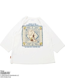 KRIFF MAYER Lady's Collection | 【速乾・抗ピリング】スヌーピー刺繍チュニックT(Tシャツ/カットソー)