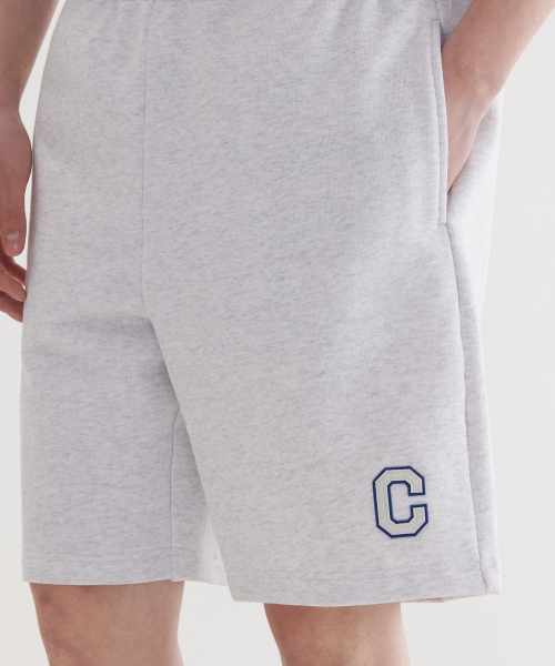 COVERNAT(カバーナット)の「レギュラーCロゴスウェットショーツヘザーグレー(その他パンツ・レディース・その他・X-SMALL/SMALL/MEDIUM/LARGE/X-LARGE/XX-LARGE)」の5枚目の写真