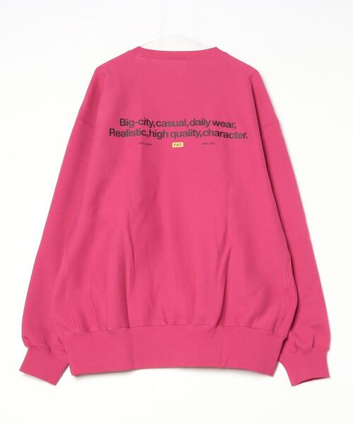 FAT（エフエイティー）の「SIGTHENTIC（スウェット・メンズ・イエロー/ライトグレー/ピンク/グリーン/ブラック・TITCH(M)/FAT(XL)/JUMBO(XXL)/SKINNY(L)）」の9枚目の写真