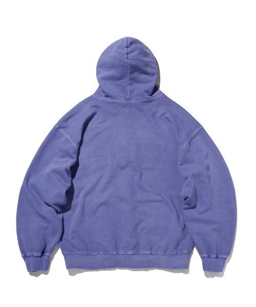 suade（スエード）の「LOOSE SUADE HOOD ZIP UP [PIGMENT PURPLE]（パーカー・レディース・その他・MEDIUM/LARGE/X-LARGE）」の2枚目の写真