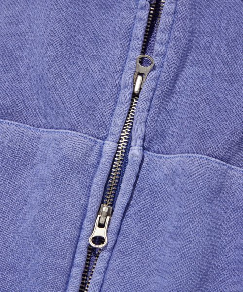 suade（スエード）の「LOOSE SUADE HOOD ZIP UP [PIGMENT PURPLE]（パーカー・レディース・その他・MEDIUM/LARGE/X-LARGE）」の5枚目の写真