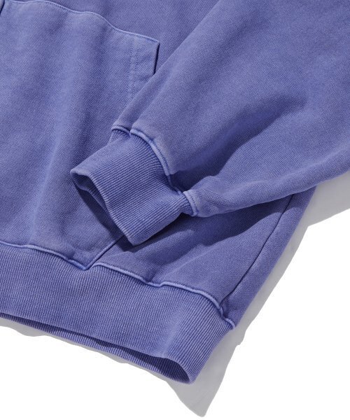 suade（スエード）の「LOOSE SUADE HOOD ZIP UP [PIGMENT PURPLE]（パーカー・レディース・その他・MEDIUM/LARGE/X-LARGE）」の6枚目の写真