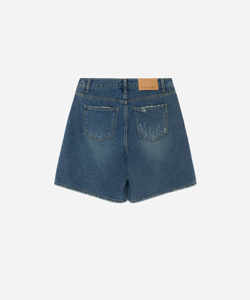 DUSTYWHITE(ダスティーホワイト)の「デストロイドダークブルーデニムショーツ(その他パンツ・メンズ・その他・SMALL/MEDIUM/LARGE)」の15枚目の写真