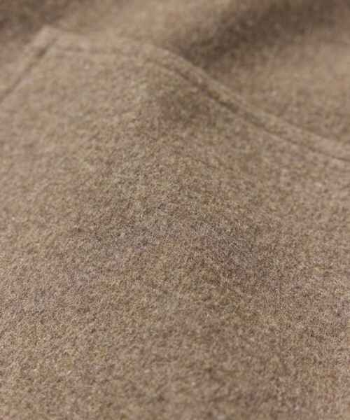FREAK'S STORE（フリークスストア）の「RED KAP/レッドキャップ 別注 WOOL CHORE COAT/ウールチョアコート（ステンカラーコート・メンズ・ブラック/キャメル/ベージュ/ネイビー・MEDIUM/LARGE）」の17枚目の写真