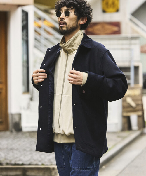 ジャケット・アウター REDCAP WOOL CHORE COAT セール】RED KAP/レッドキャップ 別注 WOOL CHORE COAT/ウールチョア