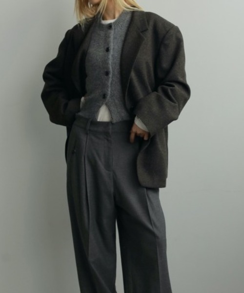 本日限定値下⭐︎anuke　Crewneck Botton Vest グレー anuke Crewneck Botton Vest グレー - メルカリ