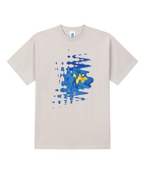 RADINEO(ラディネオ)の「ウェーブフラワー半袖Tシャツベージュ(Tシャツ/カットソー・メンズ・その他・LARGE/MEDIUM/SMALL/X-LARGE)」の1枚目の写真