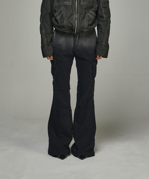 BLR(ビーエルアール)の「Curved Multi Cargo Work Pants(その他パンツ・レディース・ブラック・SMALL/MEDIUM)」の1枚目の写真