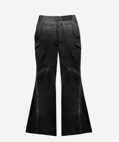 BLR(ビーエルアール)の「Curved Multi Cargo Work Pants(その他パンツ・レディース・ブラック・SMALL/MEDIUM)」の3枚目の写真