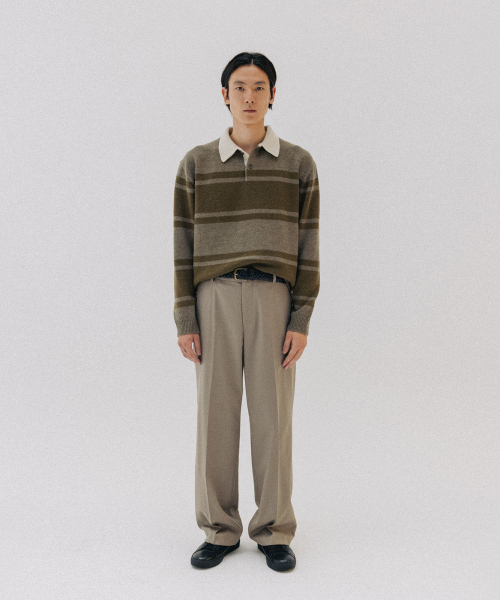 BLANKROOM(ブランクルーム)の「ポイズスラックス_MUD(スラックス・メンズ・その他・1/2/0/3)」の2枚目の写真